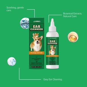 Gotas <span class=keywords><strong>para</strong></span> el Cuidado de los Oídos de Mascotas Oem, Ingredientes Vegetales, Eliminan la Cera <span class=keywords><strong>del</strong></span> Oído, Controlan las Infecciones, Desodorizan, Alivian la Picazón, Lavado de Oídos <span class=keywords><strong>para</strong></span> Perros y Gatos - Product Image 1