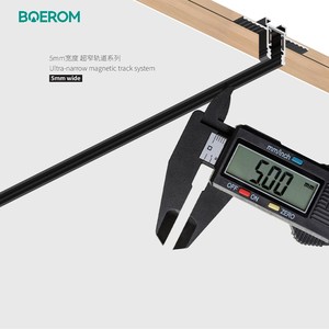 Alumínio LED DC 24V Ra90 Iluminação Comercial Moderna Trilha De Alumínio Ajustável Cabeça Movendo Magnética LED <span class=keywords><strong>Track</strong></span> Light UN5 - Product Image 2