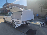Caja de herramientas de aluminio para camioneta, caja de herramientas personalizada para camioneta de doble cabina y toldo para camioneta pickup