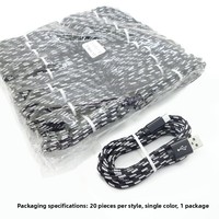Cable de Auriculares para iPhone de 2m con Diseño de Tigre, Carga Rápida de 3A, Conductor de Cobre Puro, Revestimiento de Nailon Resistente para Android I6/X/11
