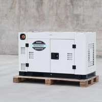 Générateurs diesel silencieux de 200 kW en veille, 250 kVA, machine de production d'électricité, régulateur ATS AVR