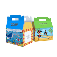 Cajas de Regalo para Dulces y Galletas con Asa, Ideales para Fiestas, Cajas de Embalaje para Alimentos
