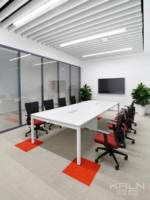 Offre spéciale Bureau rectangulaire design moderne personnalisé Table de formation modulaire Table de réunion de conférence