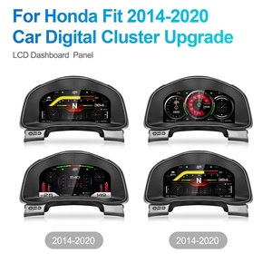 NaviHua <b>for</b> Honda Fit 2014 2020 <b>Car</b> Smart Lcd Display Auto Meter Gauge Virtual Cockpit Tachometer Ghost Screen New Arrival - Product Image 3