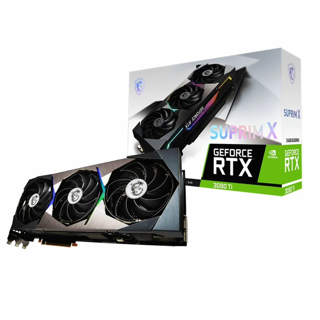brand new 3090 ti 24G gaming graphics cards RTX 3090 Ti SUPRIM X Newest Best Quality geforce 3090ti for gaming computer