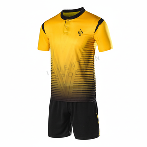 Uniforme de Fútbol de Alta Calidad, 100% Poliéster, Colores y Logotipo Personalizados, Último Estilo para Hombre, Servicio OEM, Venta al Por Mayor - Product Image 1