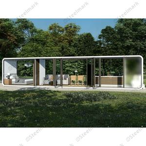 Роскошный крошечный контейнер для капсул 20 футов 40 футов, домашний сборный модульный офисный блок для яблочной кабины - Product Image 3