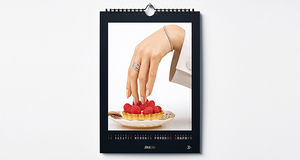 Calendario Perpetuo da Scrivania Stile Semplice: Essenziale per l'Ufficio, Supportato dal Produttore Come Regalo Promozionale - Product Image 2