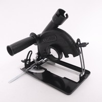 Convertisseur de meuleuse d'angle en machine de découpe, support de positionnement modifié, support de rainurage, support d'outils pour meuleuse d'angle 100-125MM