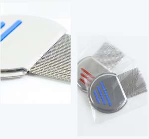 منتجات تنظيف الحيوانات الأليفة والحيوانات الأليفة والقطط مقاومة للصدأ ومنتجات تنظيف الحيوانات الأليفة من الفولاذ المقاوم للصدأ مع مشط لتنظيف القمل والحيوانات الأليفة - Product Image 3