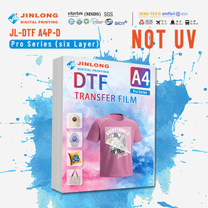 Pellicola DTF A4 Originale di Fabbrica, Produttore di Pellicola PET DTF per Trasferimento a Caldo, Pellicola DTF per Staccatura a Freddo e a Caldo, Formato A4 - Product Image 1