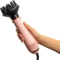 Revlon Professional Brosse Sèche-Cheveux Multifonctionnelle Tout-en-un à Air Chaud pour Boucler et Sécher les Cheveux
