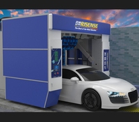 Solution de lavage de voiture professionnelle avec nettoyage à haute pression et shampooing tricolore 3 phases/AC 380V/50Hz