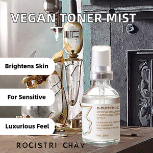 Brume Tonique Hydratante Visage Végane Anti-Acné Marque Blanche Réparatrice Apaisante Rougeurs Spray Dorsal Peaux Grasses Sensibles à l'ADN Humain Recombinant - Product Image 2