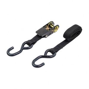 Sangles d'arrimage à cliquet en polyester de 1 pouce pour porte-bagages de <span class=keywords><strong>camion</strong></span> avec contrôle de charge pour bateaux - Product Image 5