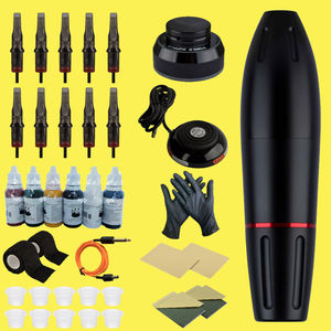 Professional Eyebrow Lip PMU Tattoo <b>Machine</b> Kit Beginner Training Stable <b>Rotary</b> Pen Beauty Salon Professional Tattoo Kit - Product Image 1