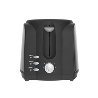 Grille-pain électrique à fente extra large Indicateur lumineux pour la décoration domestique en acier inoxydable pour les hôtels Tostadora De Pan Toast