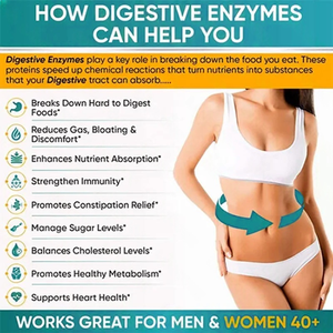 Comprimés d'enzymes digestives en gros OEM, complément alimentaire pour la santé de l'intestin, probiotiques, comprimés d'enzymes digestives - Product Image 4