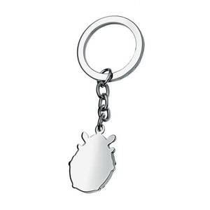 Porte-clés Coccinelle Noir et Bleu en Métal, Cadeau Promotionnel - Product Image 1