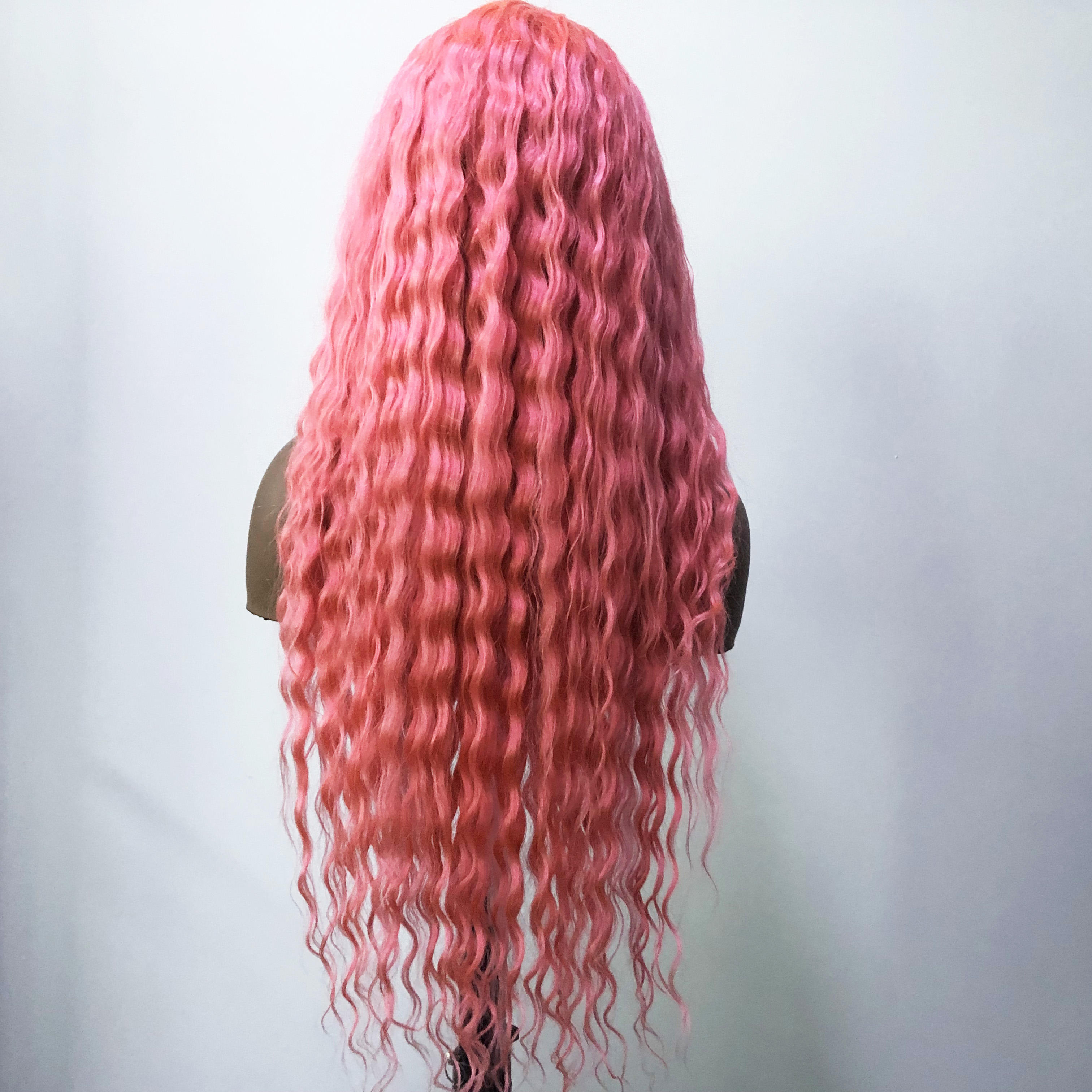 Pizzo trasparente 13x4 rosa