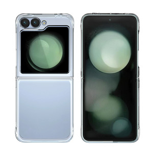 เคสใสสำหรับ <span class=keywords><strong>Samsung</strong></span> Galaxy <span class=keywords><strong>Z</strong></span> <span class=keywords><strong>Flip</strong></span> 6 Flip5 Flip6 เคสแข็ง PC ป้องกันการกระแทก ฝาหลังสำหรับ <span class=keywords><strong>Samsung</strong></span> <span class=keywords><strong>Z</strong></span> <span class=keywords><strong>Flip</strong></span> 7 4 3 2 อุปกรณ์เสริม - Product Image 2