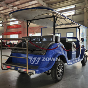 8/11/14 Passagers Chariot de Golf Classique Rétro Vintage Voitures Classiques Anquite Voiture de Golf pour Hôtel/Aéroport/Point de Vue - Product Image 3