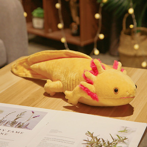EN STOCK Peluches Douces et Mignonnes Kawaii, Peluches Animaux Axolotl, Jouets Poupées pour Enfants et Bébés, Peluche Axolotl Rembourrée - Product Image 4