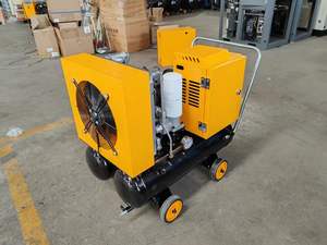 Một pha vĩnh viễn từ quay 10HP Máy nén khí trục vít tốc độ thay đổi - Product Image 6