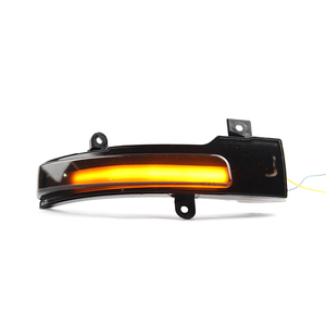 Luz LED ámbar para espejo lateral Autodragons, lente ahumada, intermitente secuencial para retrovisor, para Outlander y Lancer 2016 - Product Image 6