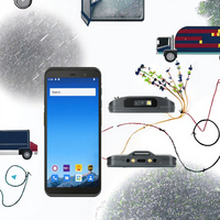 Android 14 robuste 4 + 64 Go Logistique PDA Scanner de codes à barres Mobile Entrepôt d'inventaire de détail Ordinateur numérique portable