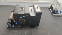Machine tout-en-un 650 mm pour séchage et agitateur de poudre DTF, chauffage en fibre de carbone 4,8 kW, enroulement manuel et automatique pour impression par transfert thermique DTF