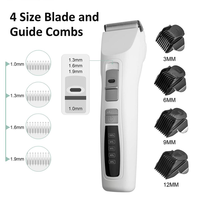 Petwant 2 vitesses lame en céramique Rechargeable professionnel Pet chien chat rasoir Pet cheveux tondeuses tondeuse ensemble