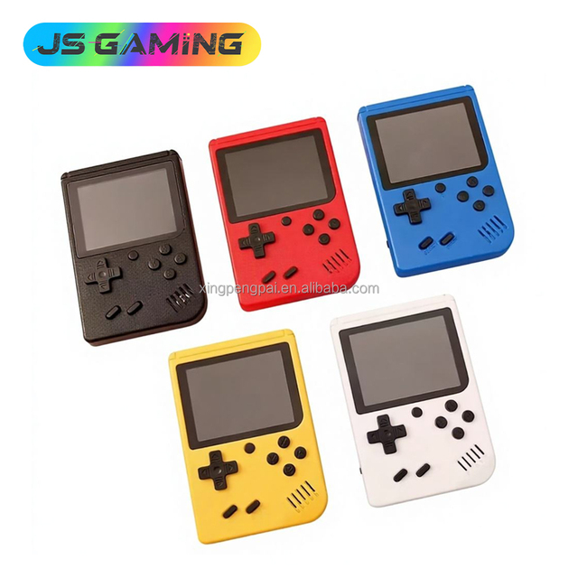 JSGAMING Hot Sale Super Retro Mini Portable Handheld Video Game Console with 400-500 Games Childhood Classic