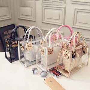 Bolso de Mano de Lujo Nuevo 2026, de Alta Calidad, Impermeable, de Moda, de PVC Transparente, para Mujer - Product Image 1