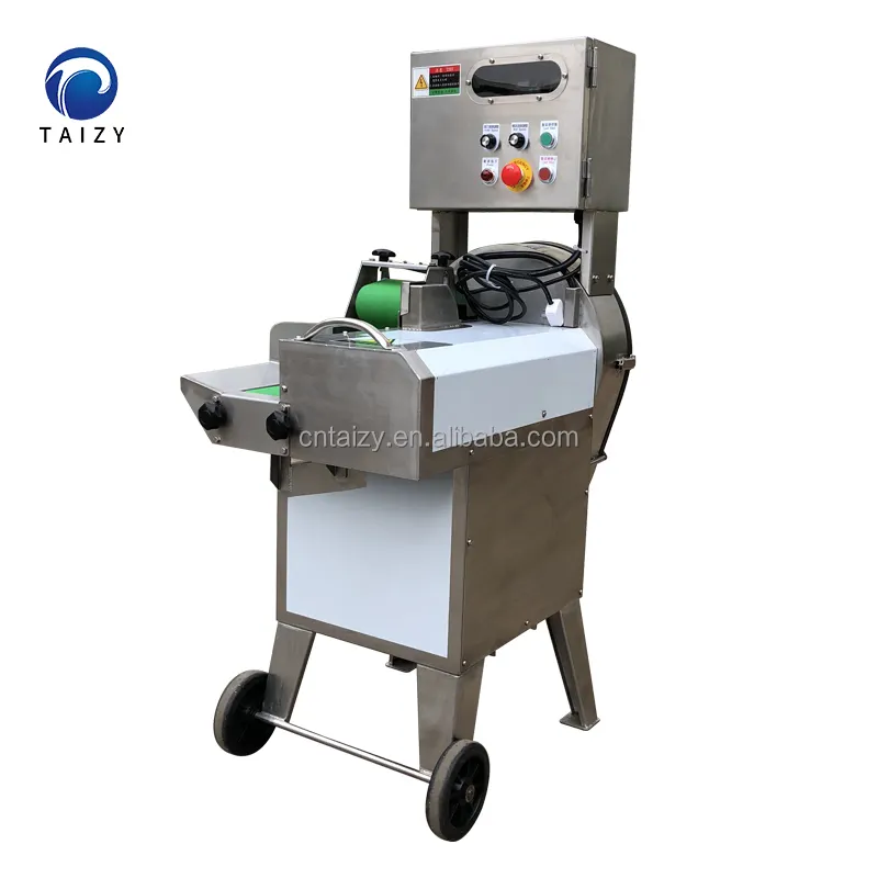 Leaf Vegetable Spinach Cutting Machine/electric Potato Chips Slicer Fruit Vegetable Cube Cutter Cutting Machine