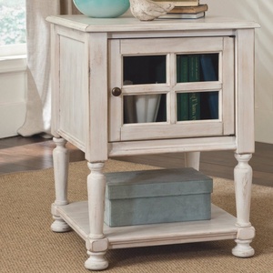 <strong>White</strong> Modern Wooden Side <strong>End</strong> <strong>Table</strong> - Product Image 2