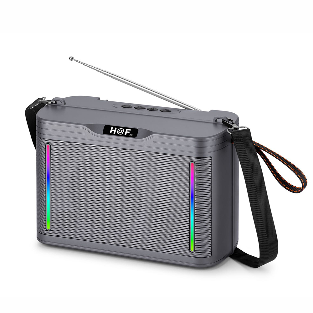 HF-F67 Big New Solar Panels Charging Stereo Woofer Wireless Portable BT Speaker FM Radio/TF/USB/TWS Blue-tooth Music Speaker · image 2
