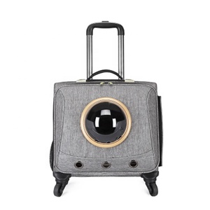 Ligero ajustable transpirable cápsula Pet maleta Trolley con burbujas de ventana - Product Image 1