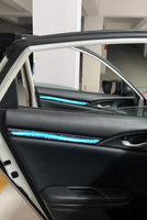 Kit d'éclairage d'ambiance dynamique ICarsin pour Honda Civic 10ème génération RHD/LHD, style OEM, accessoires de mise à niveau de l'éclairage LED intérieur de voiture