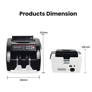 Multivaluta automatico registratore di cassa contagocce contatore contagiri Display LCD per EURO US dollaro AUD Pound - Product Image 3