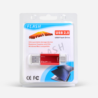 Clé USB personnalisée avec logo, TYPE-C OTG USB3.0 2 en 1, clé USB haute vitesse, mémoire stick 8GB 16GB 32GB 64GB 128GB 256GB