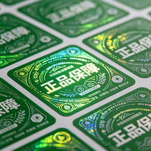 High-security anti-counterfeit labels, <b>sheet</b>-form holographic <b>stickers</b>, glitter-printed holographic <b>stickers</b>, designer - Product Image 5
