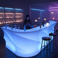 Bar à LED pour la décoration de boîtes de nuit / Comptoir de bar LED moderne (bc180)