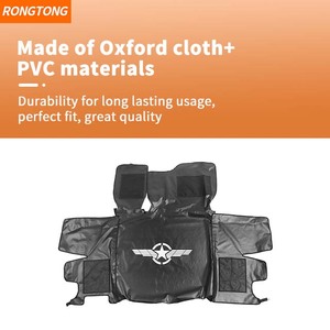 4 portes Protection Imperméable Pour Animaux De Compagnie Tapis de Siège Avec Sac De Rangement Tapis De Coffre Pour Jeep Wrangler <span class=keywords><strong>JL</strong></span> 2018 + - Product Image 5