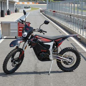 Moto tout-terrain professionnelle 72V 5000W, puissante, longue portée, batterie lithium, motocross, dirt bike pour adultes - Product Image 1