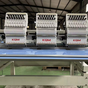 เครื่องปักคอมพิวเตอร์แบบ 3 หัว รุ่นใหม่ สำหรับงานปักเสื้อยืดแบบอุตสาหกรรม - Product Image 1