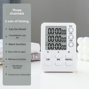 Tùy chỉnh nhà bếp nướng lò nấu ăn trực quan hẹn giờ <span class=keywords><strong>3</strong></span> chế độ đếm ngược/đếm ngược báo động cho nghiên cứu học tập Pomodoro hẹn giờ làm bằng nhựa - Product Image 6