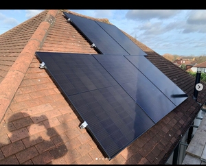 Système solaire photovoltaïque tout noir 600W, efficacité 480W, charge de batterie 12V, bon prix, système énergétique - Product Image 5