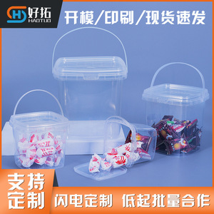 Contenedor de Alimentos Cuadrado Transparente Personalizado, 280ml-2L, Ecológico, Envase General - Product Image 5