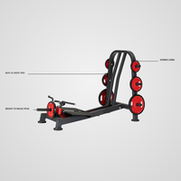 Conre GA77 Machine à ramer verticale réglable en acier pour exercices du dos et des jambes